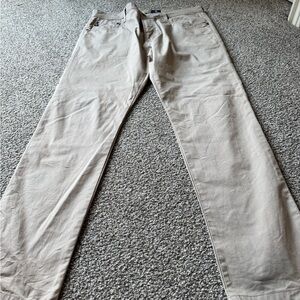 AG Adriano Goldschmied Men's Khaki Chinos